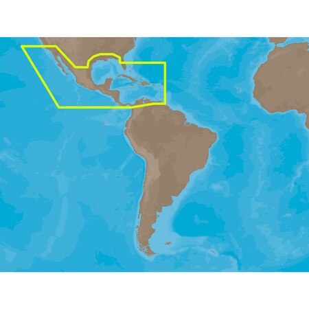 C-Map MAX NA-M027 - Central America & The Caribbean - C-Card NA-M027C-CARD